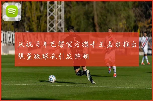 庆祝马年巴黎官方携手王嘉尔推出限量版球衣引发热潮